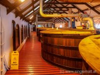 Washbacks in der Bowmore Distillery